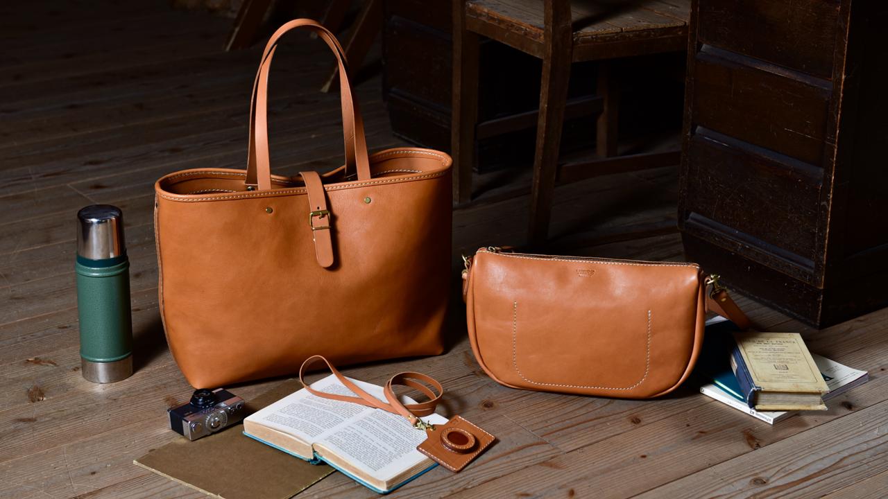 S*i様 HERZ ヘルツ mattige トート新品未使用 限定品 松重豊×HERZ コラボバッグ開発！出先で切り離して使える「2in1レザー