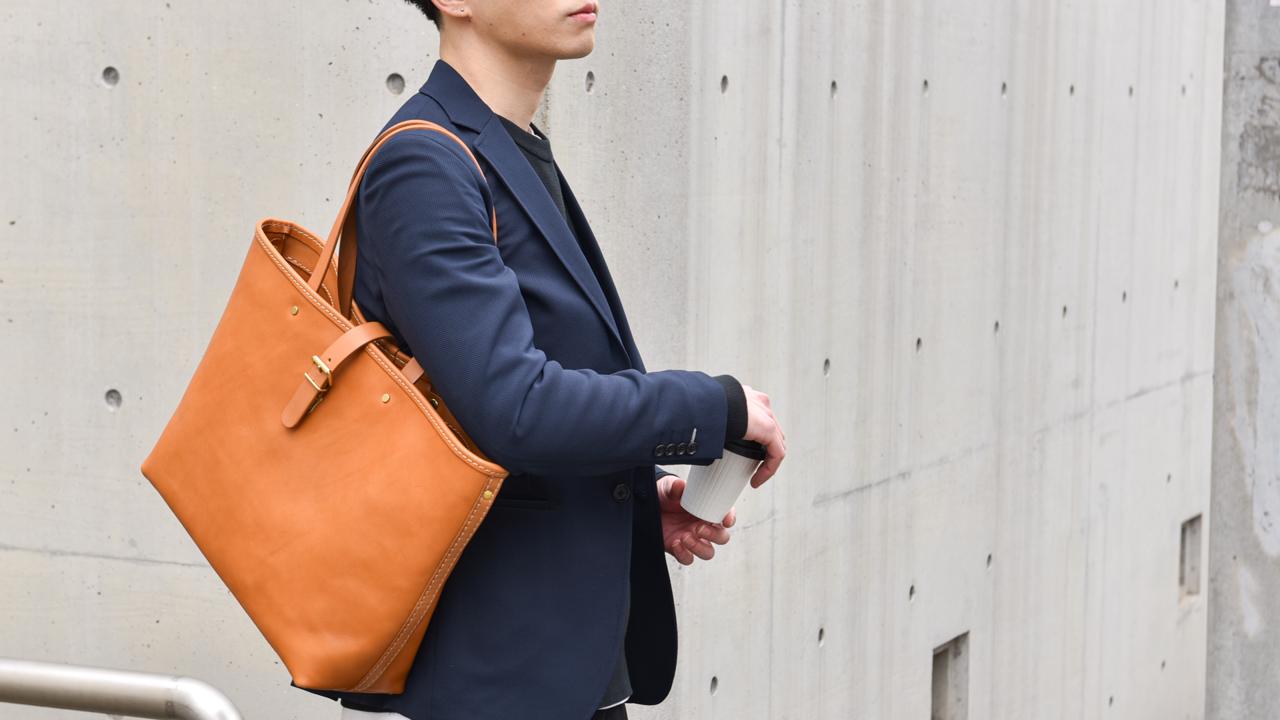 S*i様 HERZ ヘルツ mattige トート新品未使用 限定品 クラウドファンディング】HERZ×松重豊さん ～理想の2in1レザー