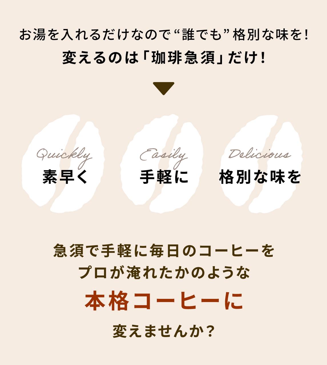 お湯が注ぎやすい誰でも簡単手軽に美味しいコーヒーが淹れられる