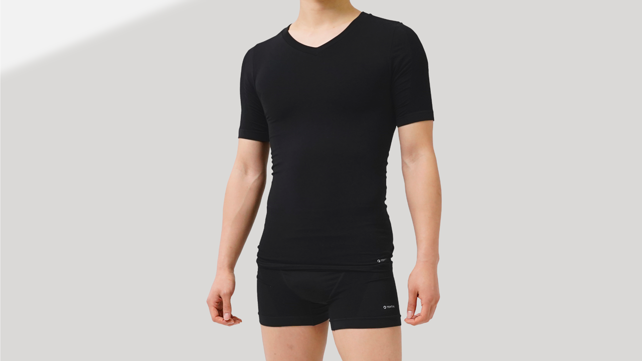 TENTIAL] BAKUNE Body Dry Care Inner インナー 半袖