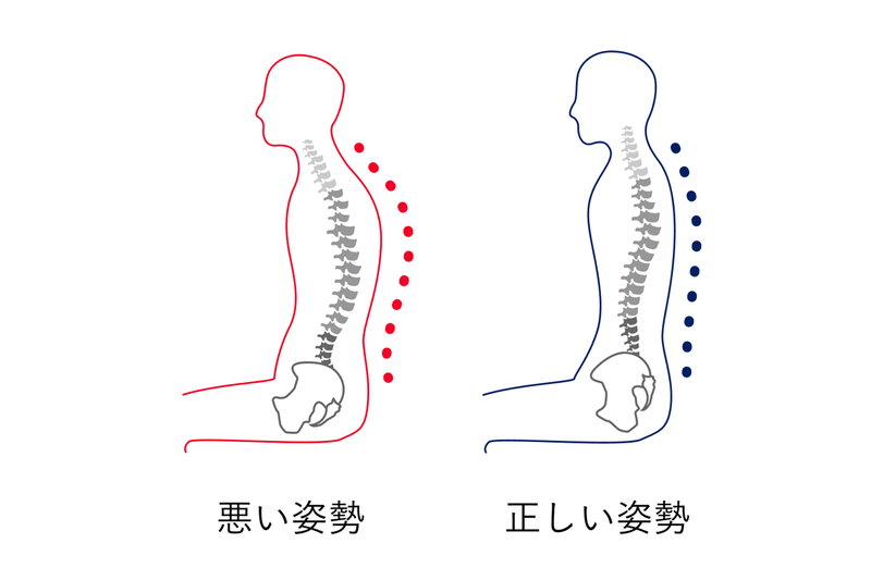 毎日無理なく正しい姿勢へ】姿勢に悩むすべてのデスクワーカーに着て