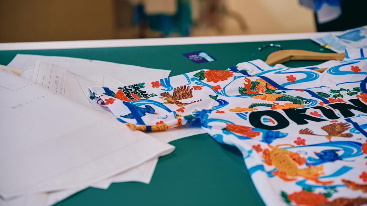 史上初】かりゆしウェアで初めて作られた沖縄プロ野球キャンプ限定