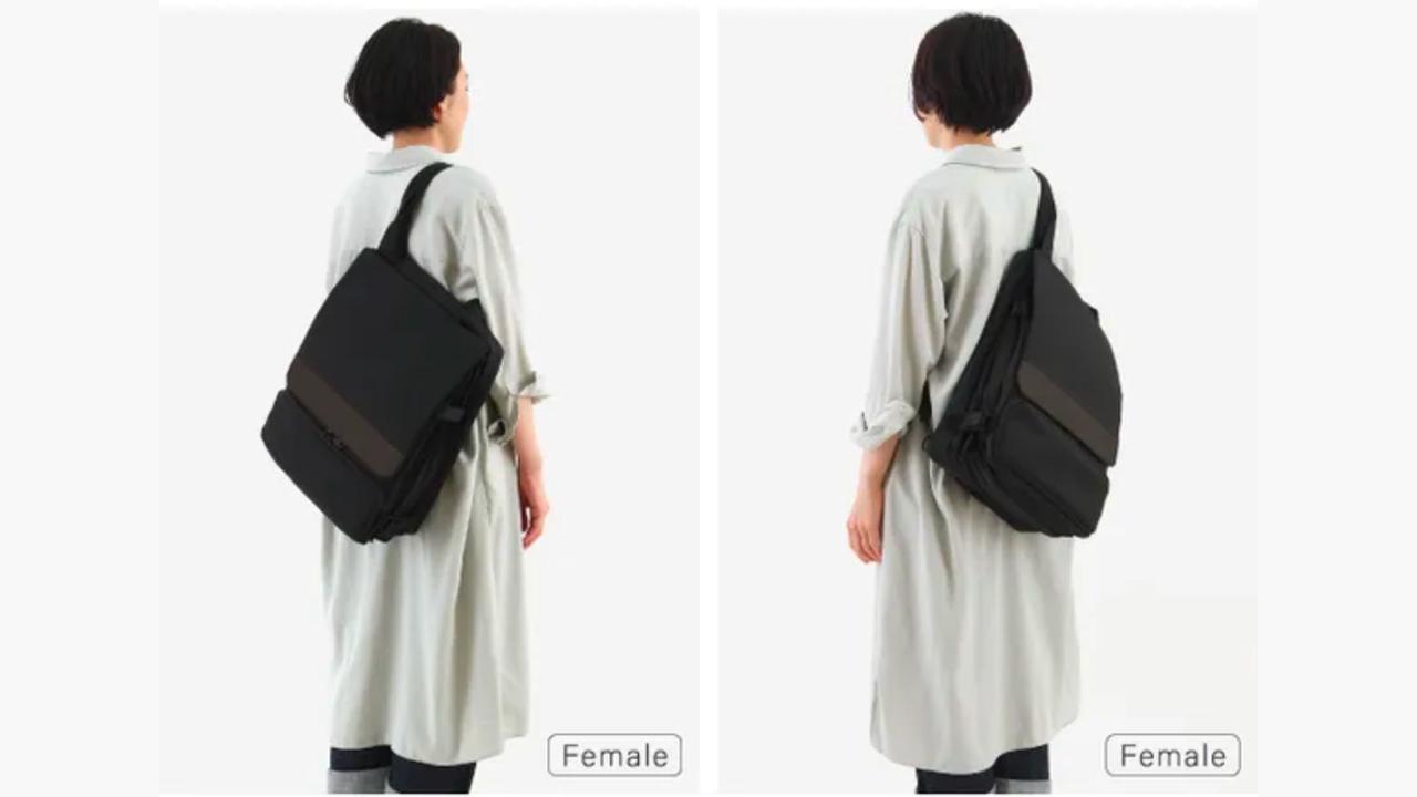 ズリ落ち」ストレスから解放する拡張型トートバッグ【FIXTOTE】 | TIMELINE（タイムライン）